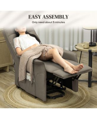 Lift Recliner Chair, Power Lift Sofa with Quick Assembly, Deep