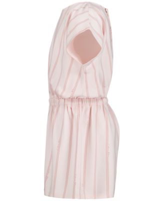 Girls' 7-16 Short-Sleeve Romper