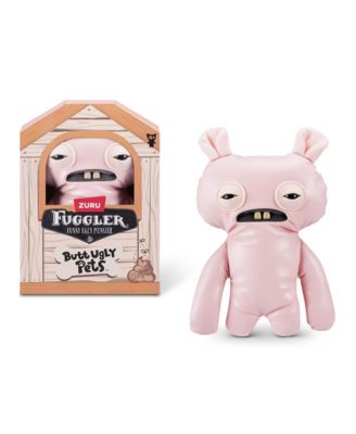 Butt Ugly Pets Uncladimir Tootin Hairless Rat Pink Funny Ugly Monster Plush Toy 9 Inch