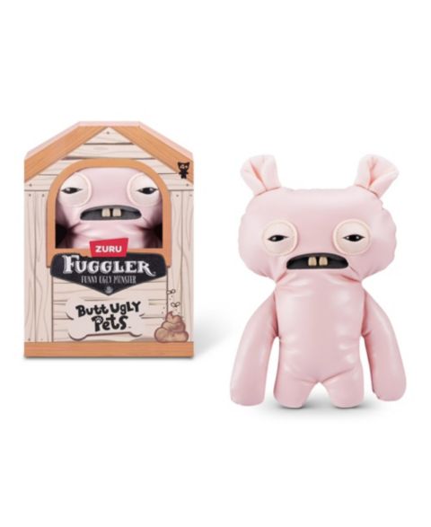 Детская мягкая игрушка Fuggler Uncladimir Tootin Hairless Rat 9" Plush