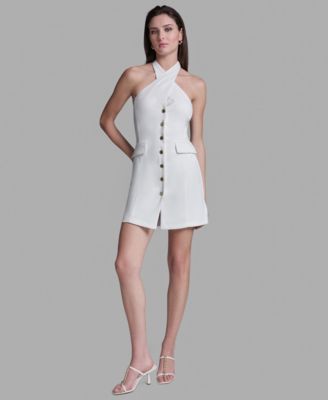 Women's Halter Neck Mini Dress