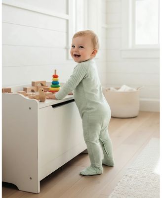 Boys Pear Stripe Bamboo Sleeper