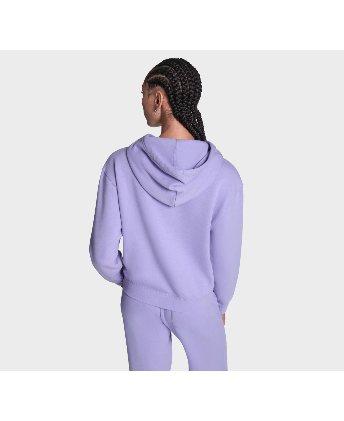 Женское худи Converse Chuck Taylor Patch Pullover, цвет: Фиолетовый — фото 6