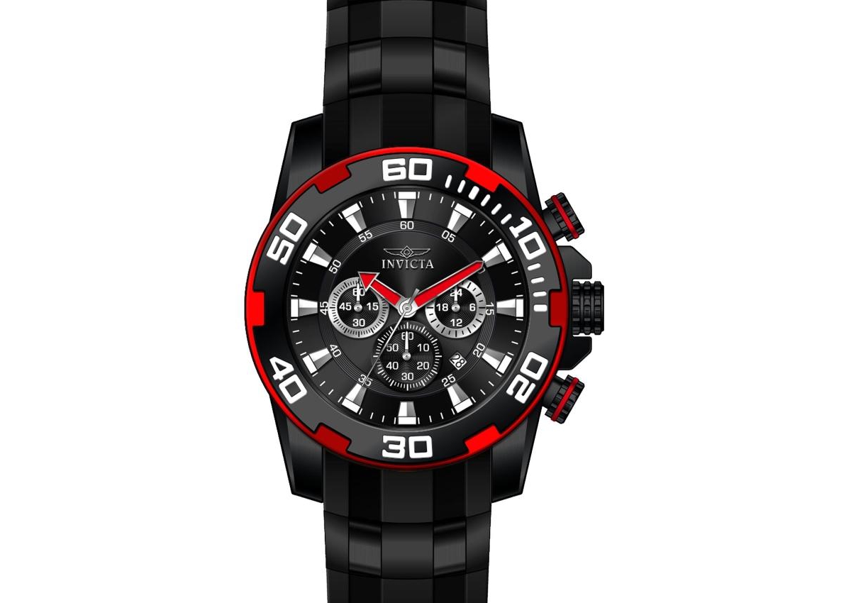 Invicta Men's Pro Diver Quartz Chronograph Dial Watch