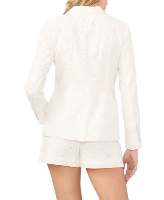 Women's Collared Long-Sleeve Blazer