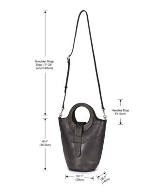 Lily Small Bucket Crossbody Handbag