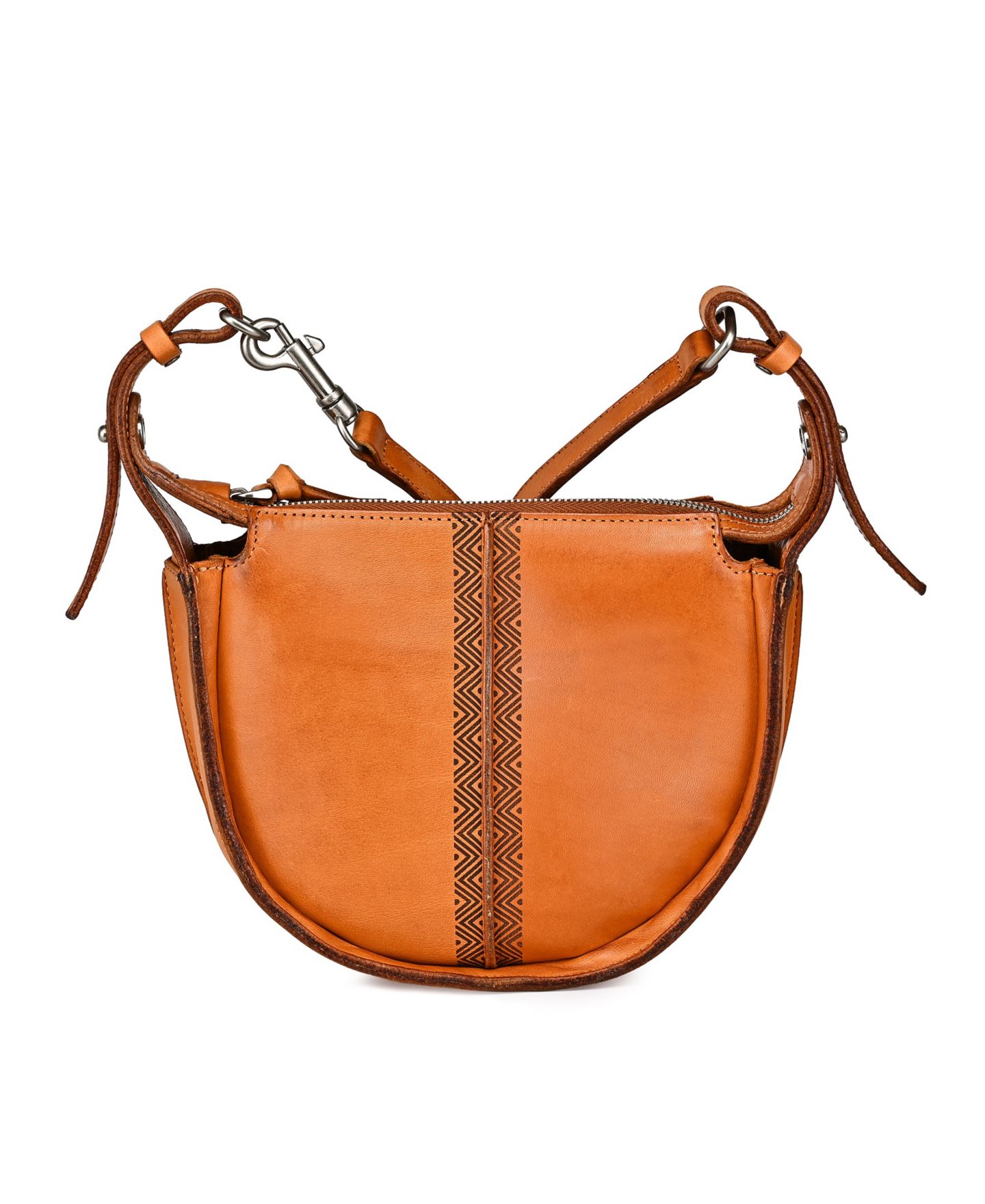 Женская сумка OLD TREND Dahlia Small Crossbody, цвет: Каштановый коричневый — фото 1
