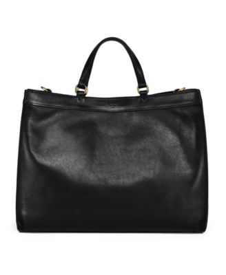 Ixia Jet Set Large Leather Tote Bag