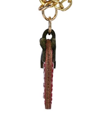 Strawberry Mini Handcrafted Botanical Fruit Key Chain