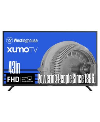 43-inch Smart TV, FHD 1080P Xumo TV w/Voice Remote, Flat Screen LED Television w/Apple Home kit, Wi-Fi & Mobile Connectivity