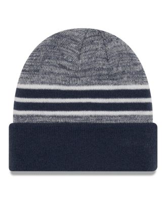 Men's Navy/Heather Navy US Hockey Cuffed Knit Hat