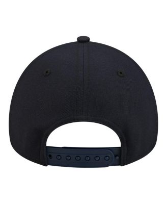 Big Boys and Girls Navy Cleveland Guardians 9FORTY A-Frame Adjustable Hat