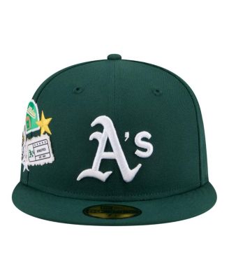 Men's Green Athletics City Patch 59FIFTY Fitted Hat