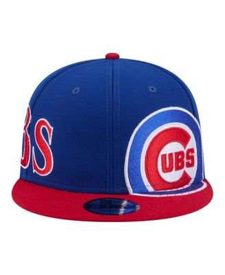 Men's Royal/Red Chicago Cubs Stretched Two-Tone 9FIFTY Adjustable Hat