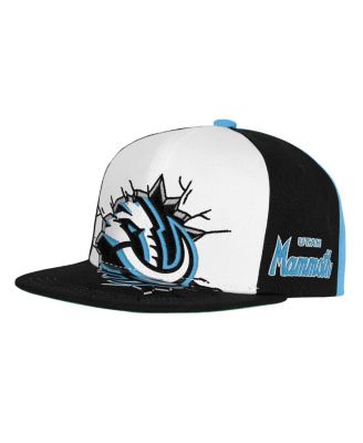 Big Boys and Girls Navy Utah Mammoth Mascot Snapback Hat