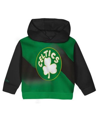 Toddler Kelly Green/Black Boston Celtics Big Face Oversized Pullover Hoodie and Pants Set