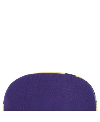 Men's White/Purple Minnesota Vikings Beach Side Hitch Adjustable Hat