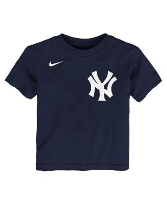Baby Boys and Girls Aaron Judge Navy New York Yankees Name & Number T-Shirt