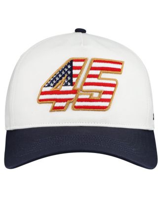Men's White Tyler Reddick Flag Fill Two-Tone Team Adjustable Hitch Hat