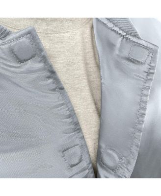 Men's Gray Chicago Bears Adaptive Full-Snap Varsity Jacket