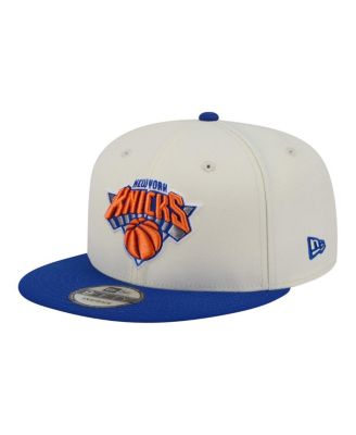 Men's White New York Knicks Injection Localized 9FIFTY Snapback Hat