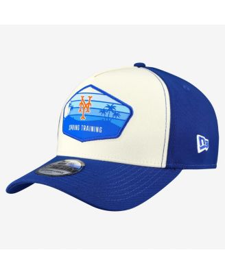 Men's Stone New York Mets 2026 Spring Training Fan Pack Gradient 39THIRTY Flex Hat