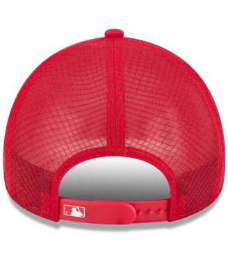 Men's Red Cincinnati Reds 2026 Batting Practice Alternate Apex 9FORTY Adjustable Hat