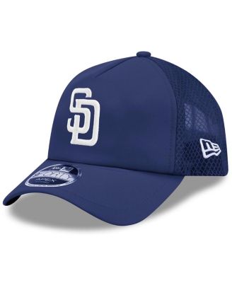 Men's Navy San Diego Padres 2026 Batting Practice Alternate Apex 9FORTY Adjustable Hat