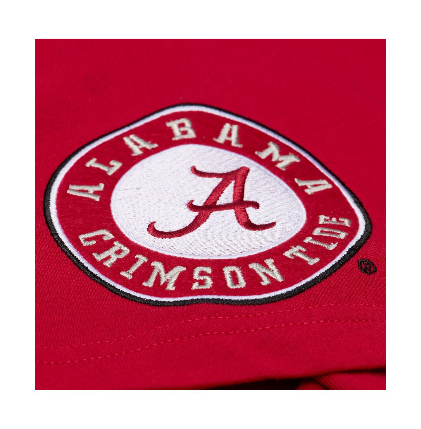 Мужская футболка Mitchell & Ness Crimson Alabama Crimson Tide Double Clutch Premium — фото 2