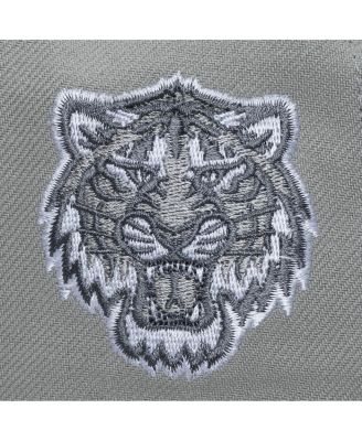 Men's Gray Detroit Tigers Thunderstorm Head Coach Pro-Crown Adjustable Hat