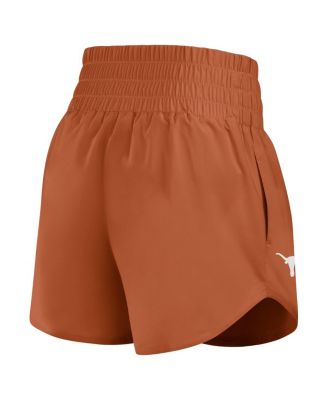 Women's Texas Orange Texas Longhorns Performance One Dri-FIT High-Rise Shorts