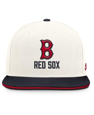 Men's Cream/Navy Boston Red Sox Cooperstown Pro Dri-FIT Snapback Hat