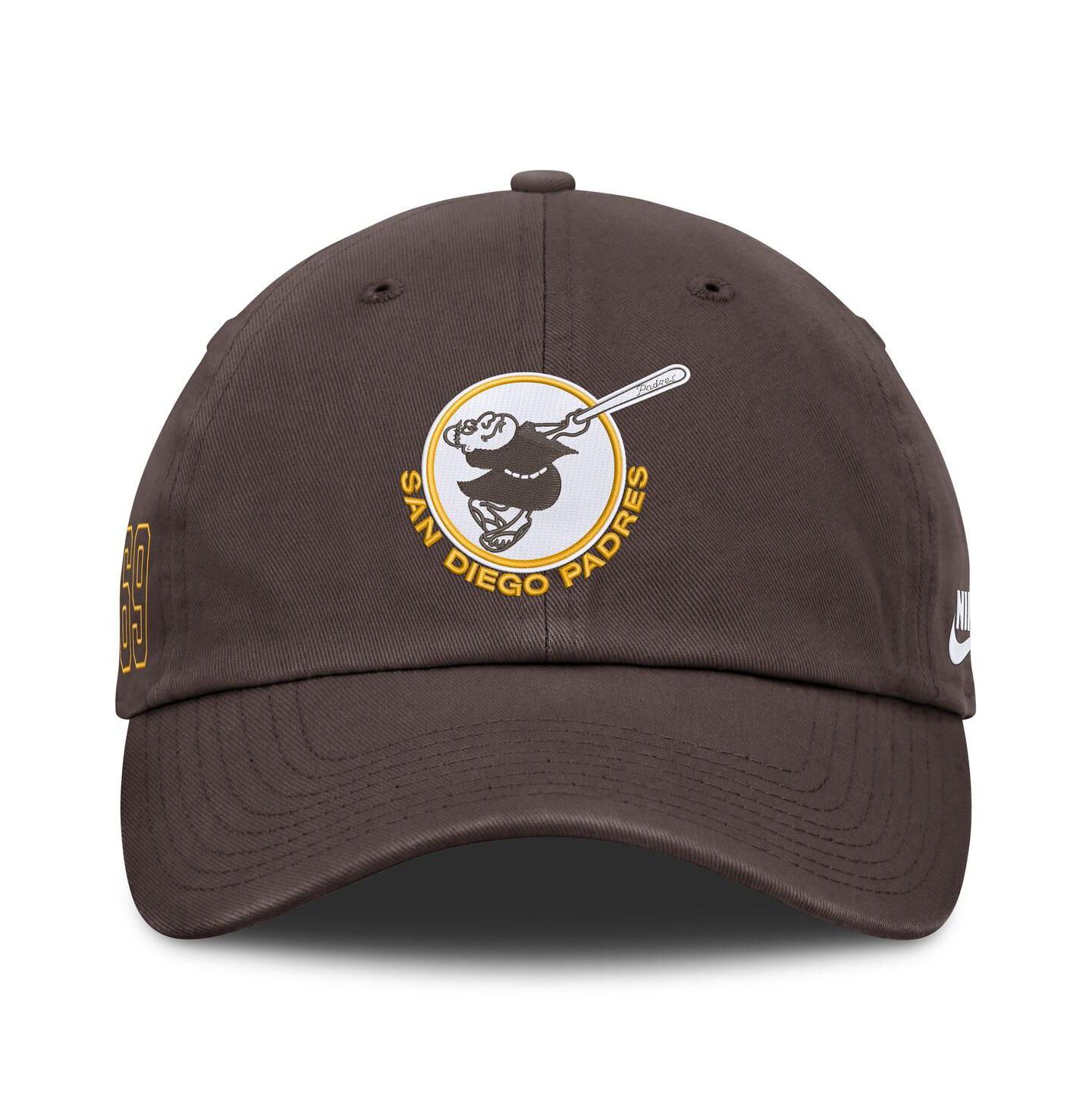 Мужская кепка Nike Brown San Diego Padres Cooperstown Club Adjustable Hat — фото 4