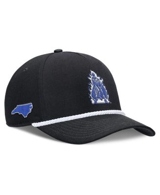 Men's and Women's Black Duke Blue Devils 2026 Basketball Refresh 5-Panel Rope Rise Hat