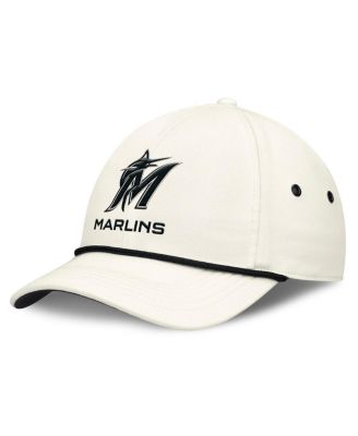 Men's Stone Miami Marlins Club Adjustable Hat