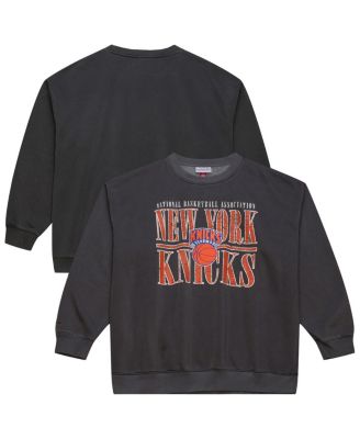 Men's Black New York Knicks NBA Downtown Collection Fleece Sweatshirt