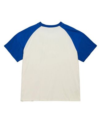 Women's Cream New York Mets Boyfriend Raglan T-Shirt