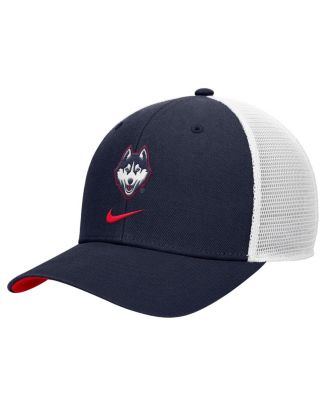Men's Navy UConn Huskies Rise Trucker Dri-FIT Adjustable&nbsp;Hat