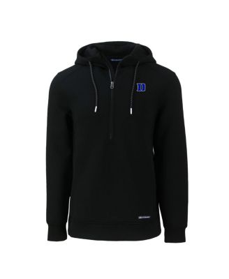 Men's Black Duke Blue Devils Roam Half-Zip Hoodie
