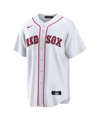Men's White Boston Red Sox Home Big & Tall Replica Jersey