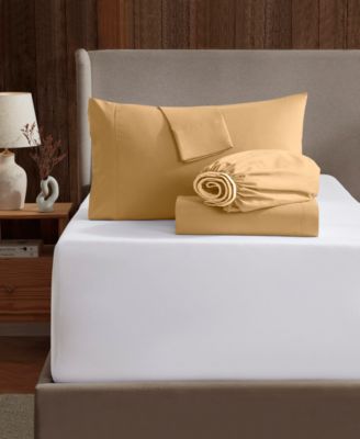 Extra Deep Pocket Microfiber 4-Pc. Sheet Set, Twin