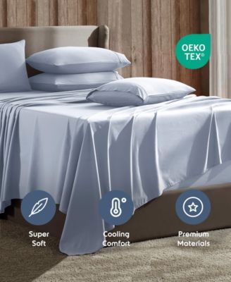 Extra Deep Pocket Microfiber 4-Pc. Sheet Set, Twin