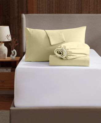 Extra Deep Pocket Microfiber 4-Pc. Sheet Set, Twin