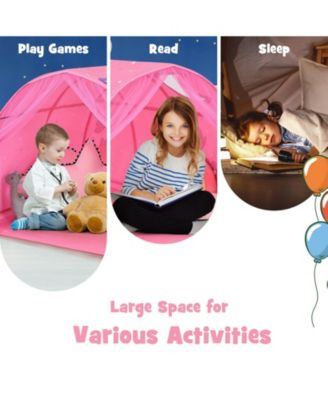 Kids Galaxy Starry Sky Dream Portable Play Tent with Double Net Curtain