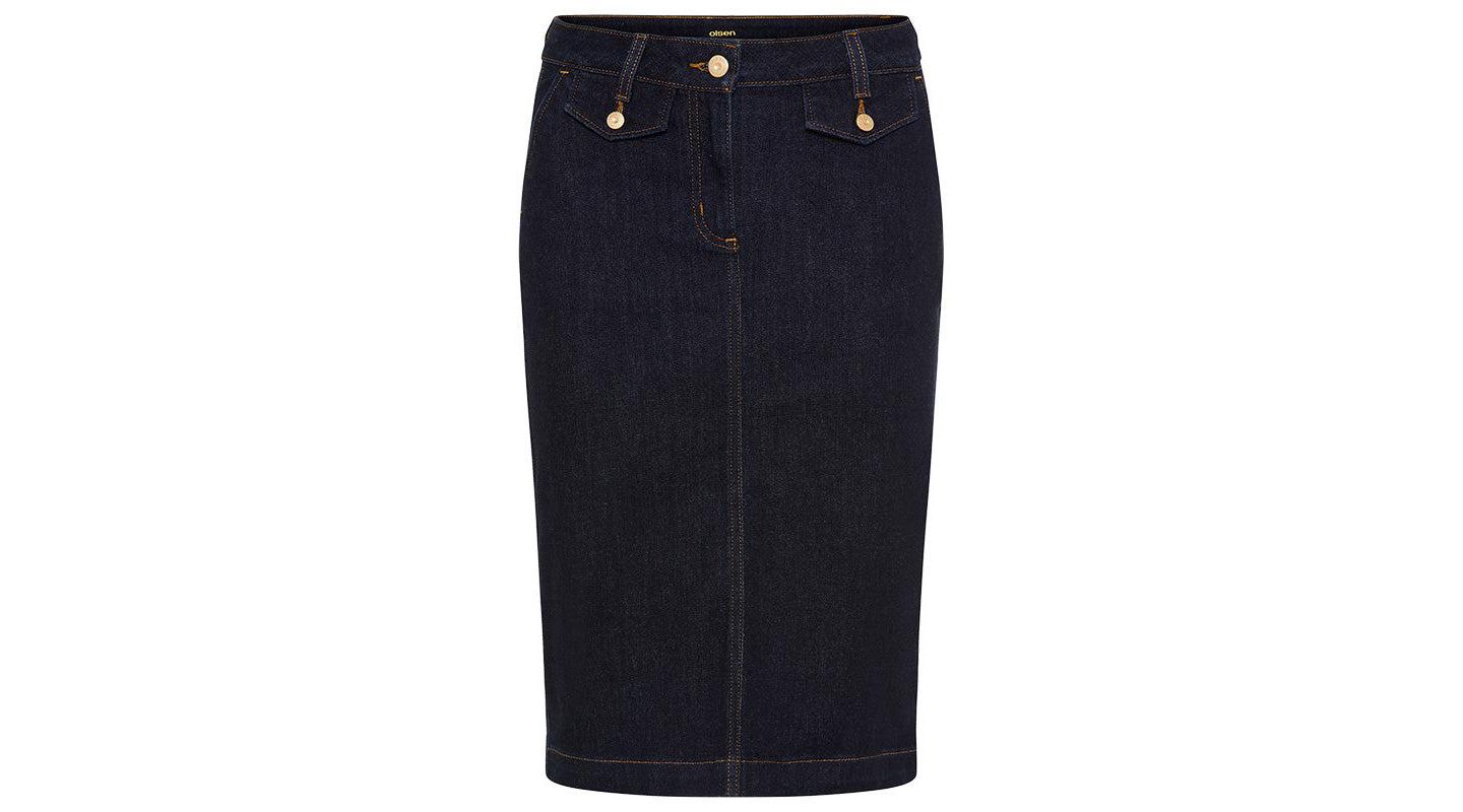 Женская юбка Olsen Dark Denim Skirt — фото 2