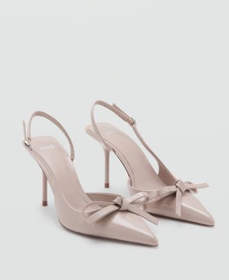 Women's Pointed Toe And Bow High-Heeled Shoes