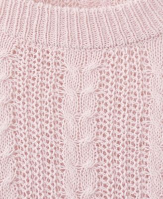 Women's Lace Pattern Knit Sweater