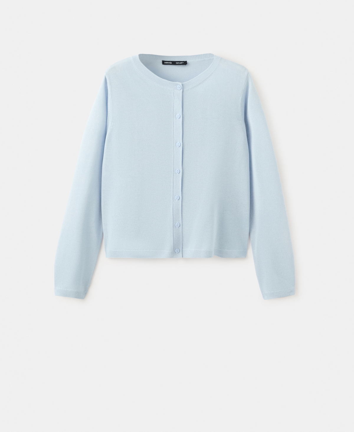 Mango Women's Fine-Knit Straight-Fit Cardigan