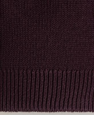 Women's Fine-Knit Straight-Fit Cardigan