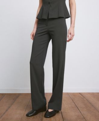 Women's Straight Mid-Rise Pants